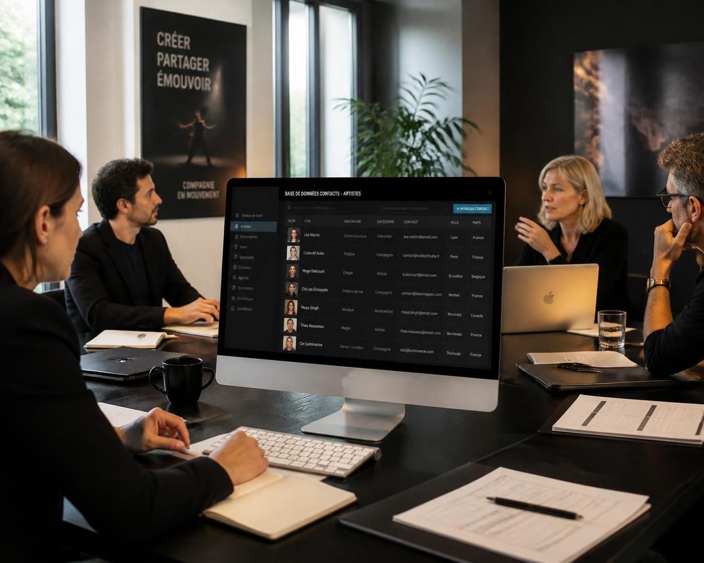 découvrez comment organiser efficacement les contacts, artistes et contrats au sein d'une compagnie de spectacle pour une gestion simplifiée et professionnelle.