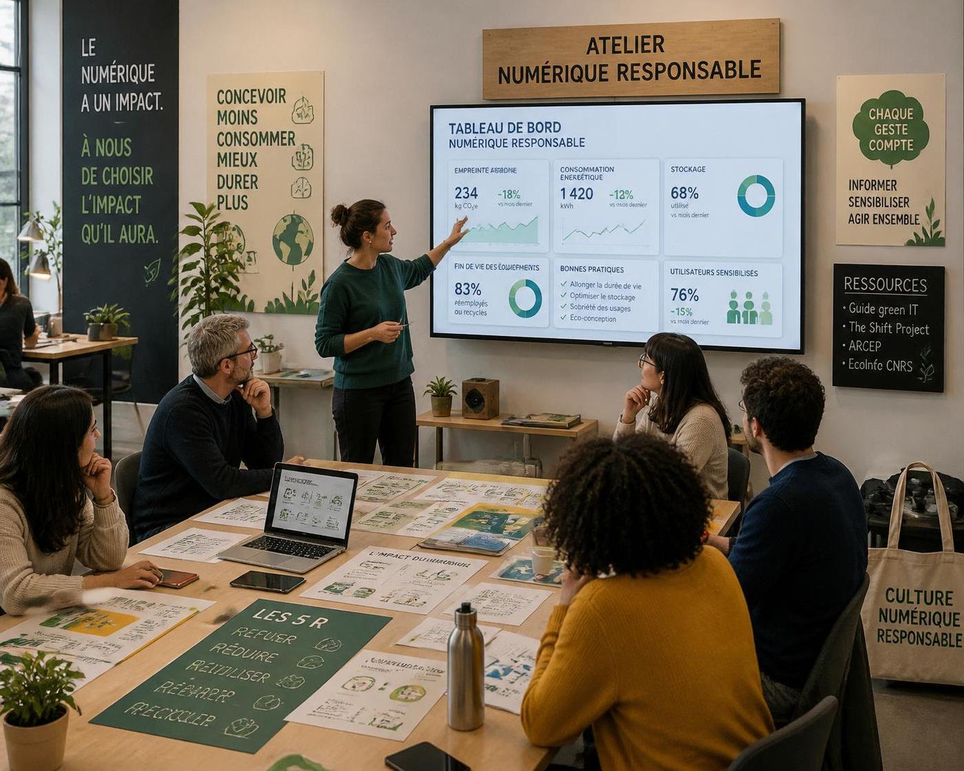 découvrez des outils et bonnes pratiques éco-responsables pour une communication digitale durable et respectueuse de l'environnement dans le secteur culturel.