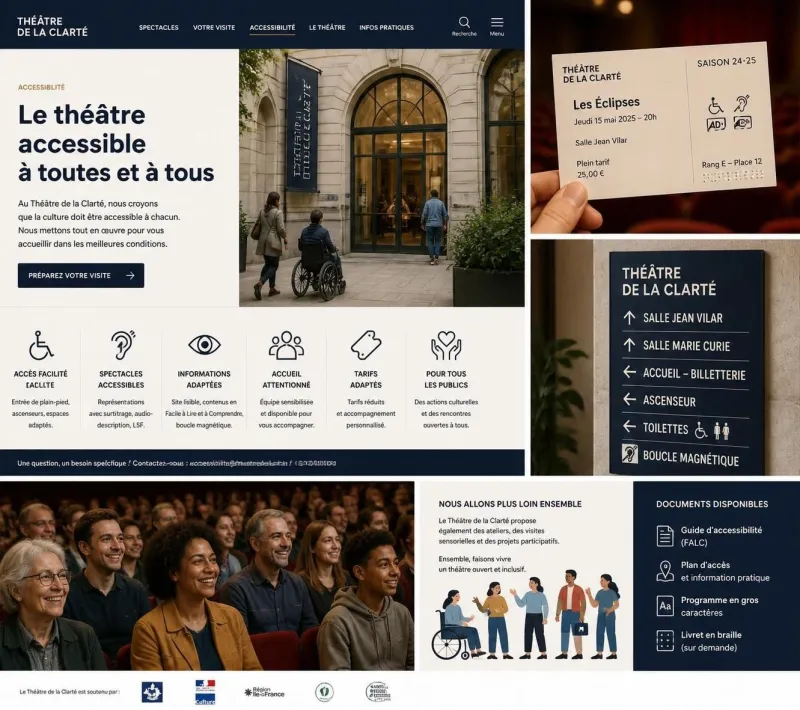 découvrez notre checklist simple pour rendre vos spectacles vivants accessibles et offrir un accueil inclusif à tous les publics.
