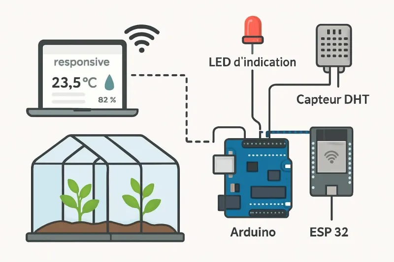 Découvrez comment créer un dispositif interactif innovant avec Arduino et des capteurs. Apprenez à concevoir des projets électroniques passionnants et connectés facilement.
