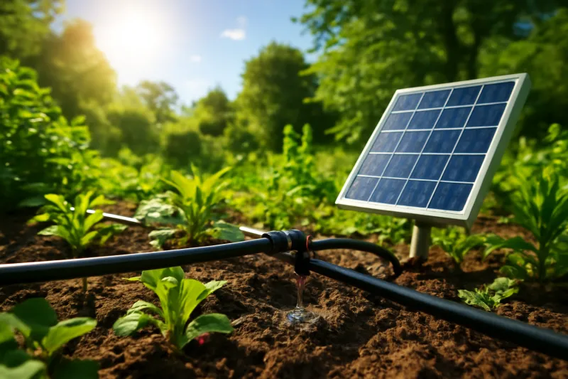 Arrosage goutte à goutte solaire : bonne idée ou pas