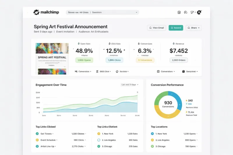 découvrez comment automatiser vos relances email avec mailchimp pour augmenter vos ventes de billets et maximiser votre billetterie avant la date de l'événement.
