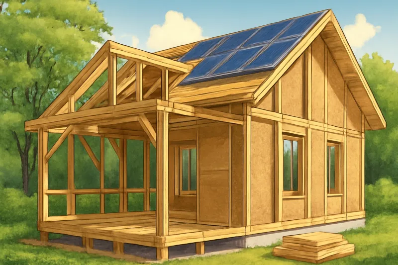 Comment construire une maison en bois durable