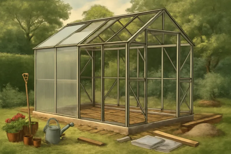 Comment construire une serre de jardin soi-même