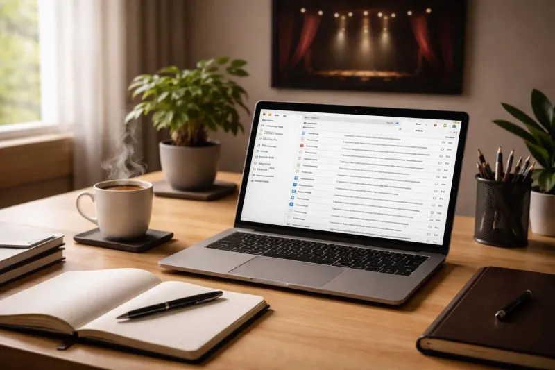 Comment contacter un programmateur de théâtre par email efficacement
