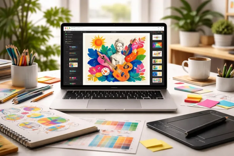 Comment créer une affiche d’événement culturel déclinée pour réseaux sociaux avec adobe express
