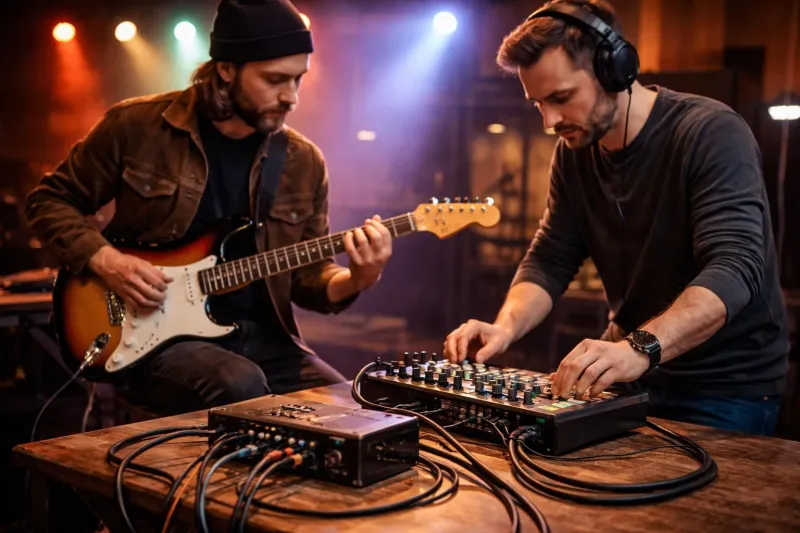 Comment gérer le patch son lors d’un concert simple facilement