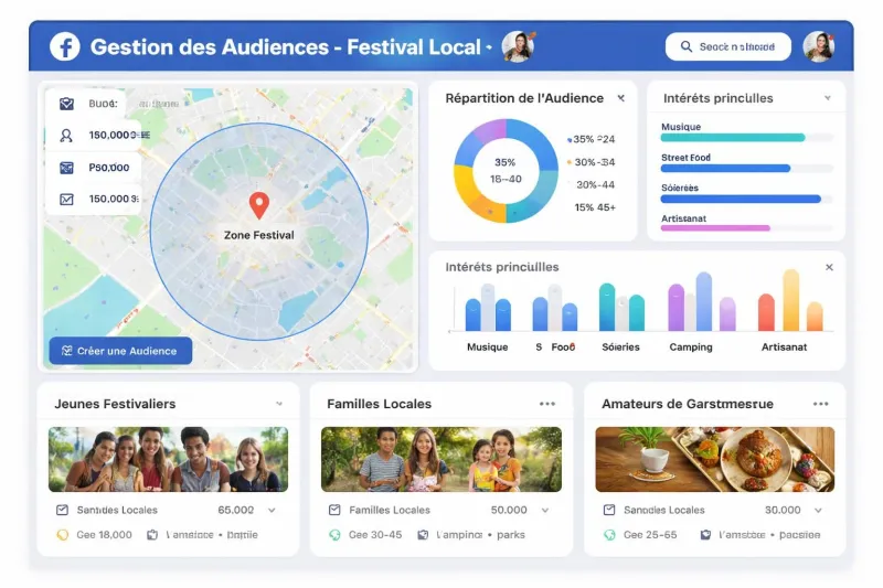 découvrez comment maximiser l'efficacité de votre budget publicité facebook pour promouvoir un événement culturel en ciblant précisément votre audience locale.