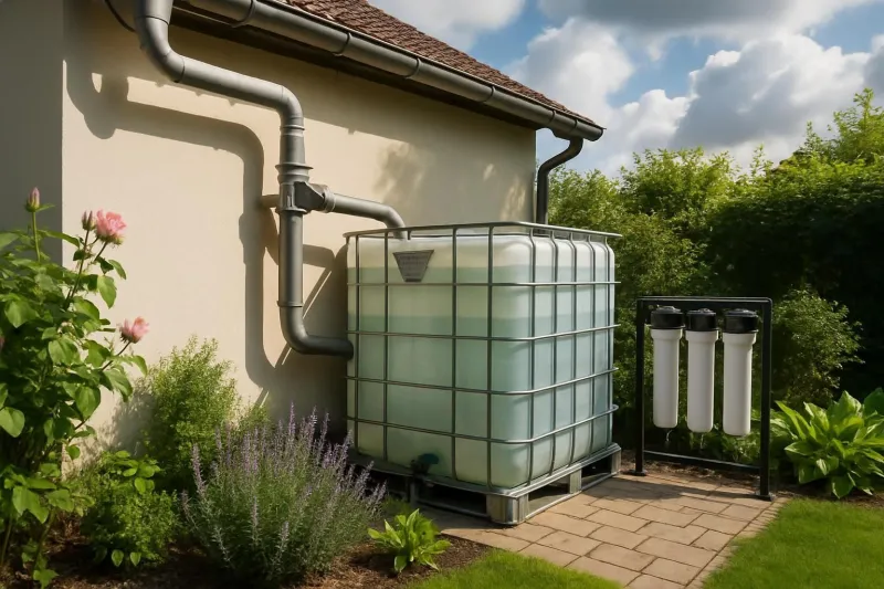 Comment récupérer et filtrer l’eau de pluie chez soi ?