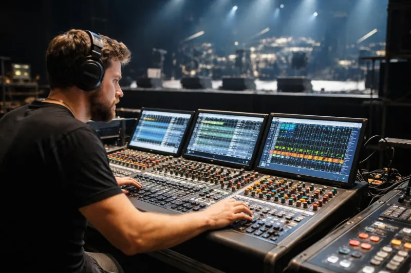 découvrez comment se déroule la balance avant un concert, étape essentielle pour assurer un son parfait et une performance réussie sur scène.