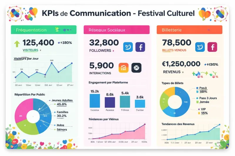 découvrez comment utiliser looker studio pour mesurer efficacement la visibilité de votre projet culturel en exploitant les kpi de communication essentiels.