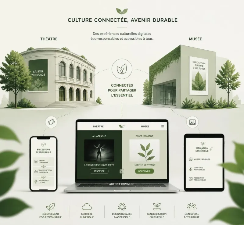 découvrez comment adopter une communication digitale éco-responsable dans le secteur culturel grâce à des outils innovants et des bonnes pratiques green pour réduire votre impact environnemental.