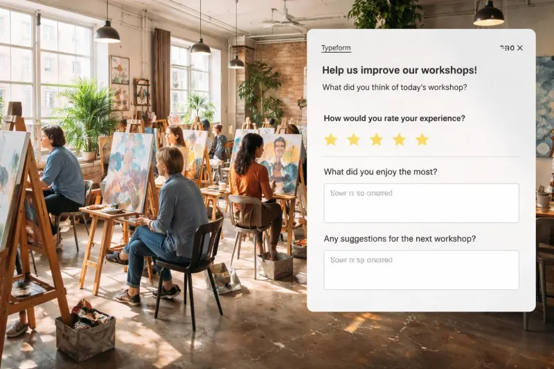 découvrez comment créer un formulaire d’inscription efficace pour votre atelier artistique avec typeform et réduire les abandons grâce à des astuces simples et pratiques.