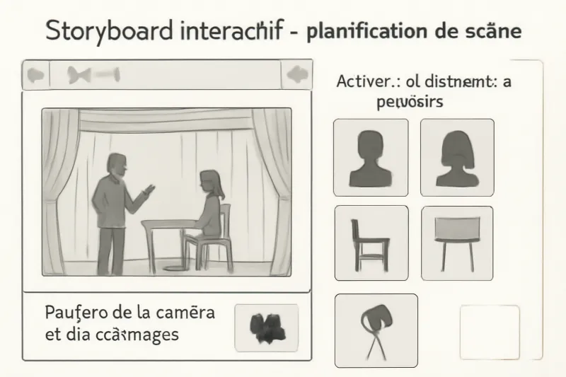 découvrez comment créer un storyboard interactif efficace pour optimiser la conception et la réalisation de votre projet scénique, en facilitant la visualisation et la collaboration.