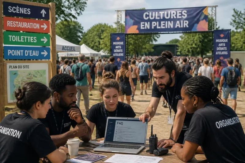 découvrez comment créer un modèle complet de faq pour votre festival afin d'informer clairement et efficacement votre public sur toutes les questions essentielles.