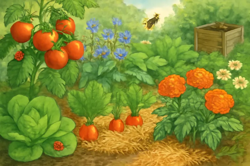 Jardiner sans pesticides : les méthodes naturelles qui fonctionnent