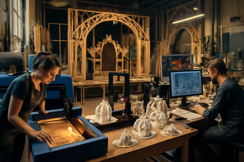 La fabrication numérique dans les décors de théâtre