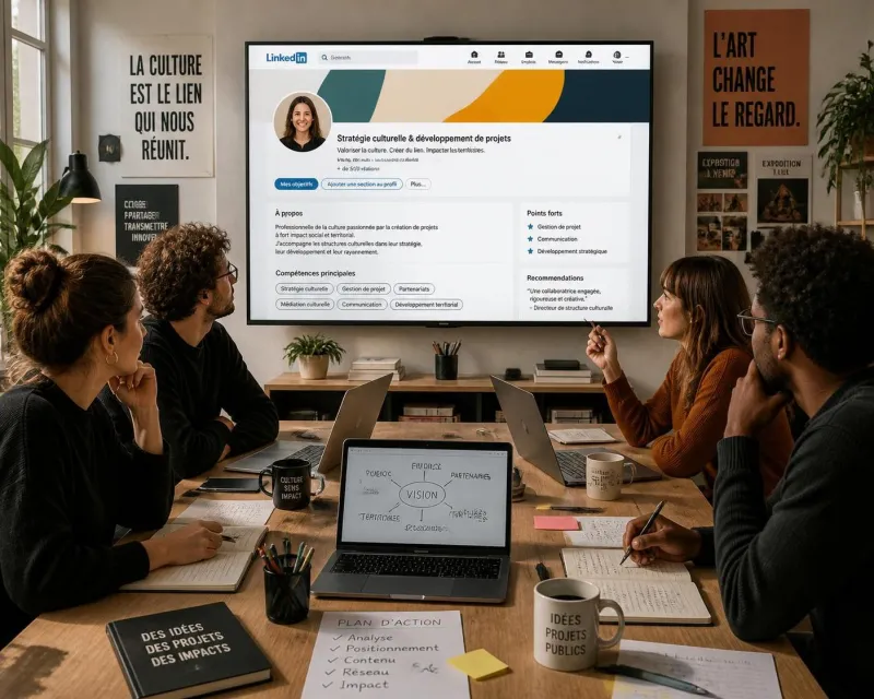 découvrez comment optimiser votre profil linkedin pour les structures culturelles afin de renforcer votre visibilité et générer des partenariats b2b locaux efficaces.