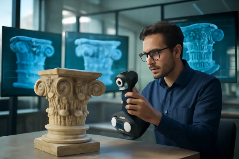 Photogrammétrie et création : numériser pour mieux inventer