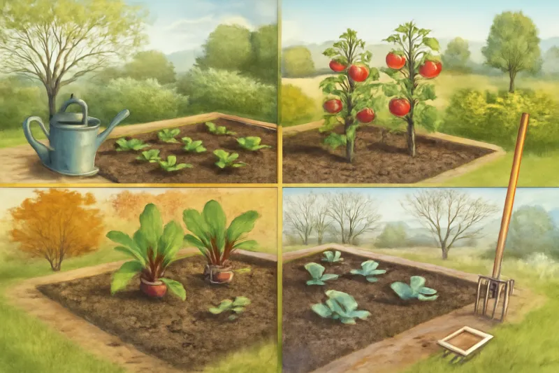 Quelle est la meilleure période pour semer au potager