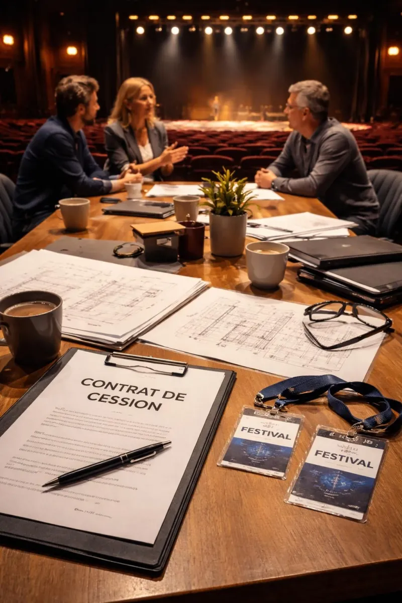 découvrez les clauses essentielles à inclure dans un contrat de cession pour un spectacle vivant afin de protéger les droits des artistes et organiser clairement les modalités de représentation.