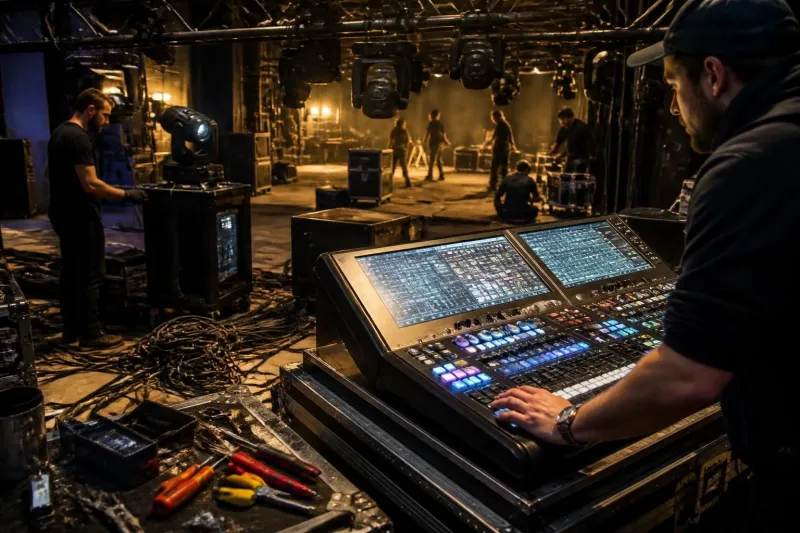 Quels outils utilisent les techniciens du spectacle ?