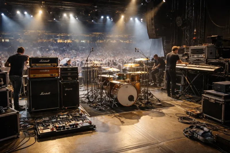 Qu’est-ce que la backline lors d’un concert et comment fonctionne-t-elle ?