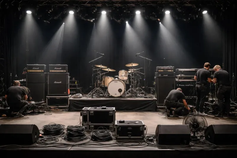 découvrez ce qu'est la backline lors d'un concert, son rôle essentiel et son fonctionnement pour assurer la qualité sonore des performances live.