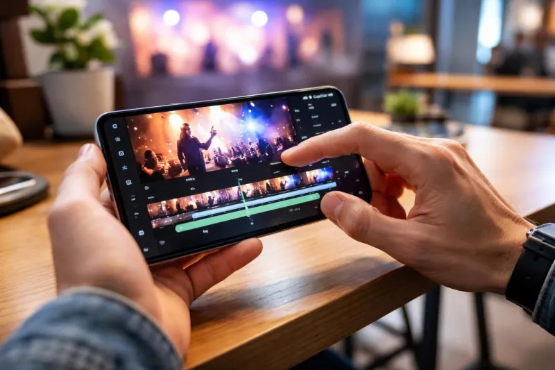 Réaliser une vidéo teaser de spectacle au smartphone avec montage rapide grâce à capcut
