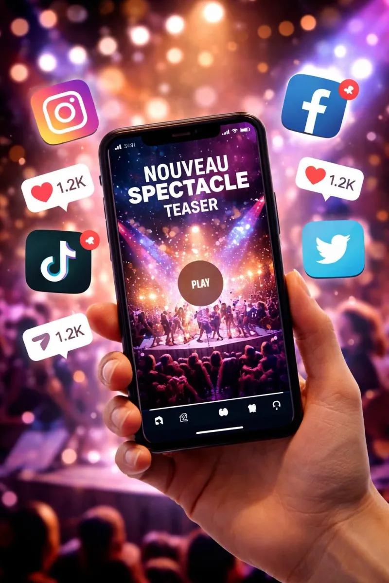 apprenez à créer une vidéo teaser de spectacle captivante directement sur votre smartphone avec un montage rapide et facile grâce à capcut.