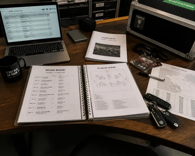 découvrez comment créer un modèle simple de roadbook de tournée pour une compagnie de spectacle vivant, facilitant l'organisation et la gestion de vos déplacements et représentations.