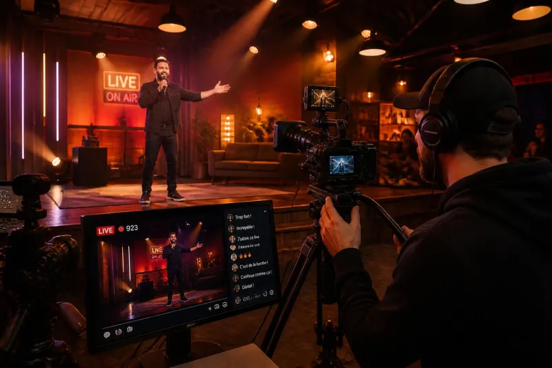 Youtube shorts et lives pour le spectacle vivant : créer du contenu immersif qui convertit