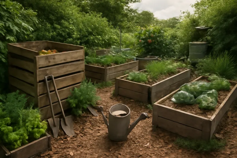 Zéro déchet au jardin : astuces et erreurs à éviter