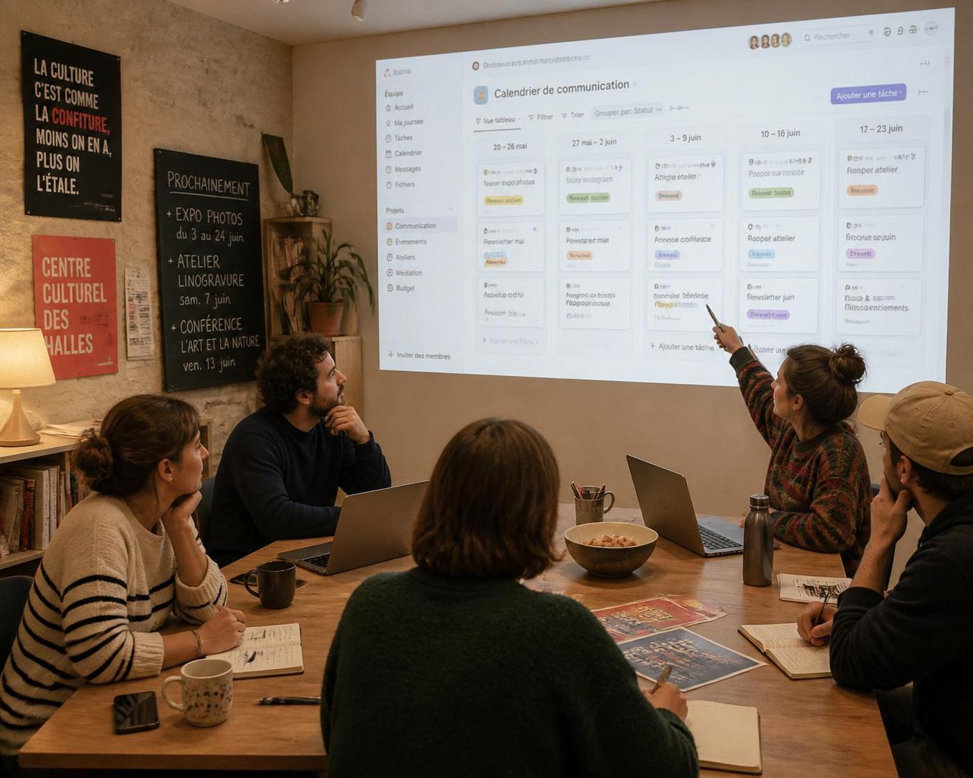 découvrez comment choisir entre clickup et monday.com pour la planification des communications en 2026, spécialement adapté aux petites structures culturelles.
