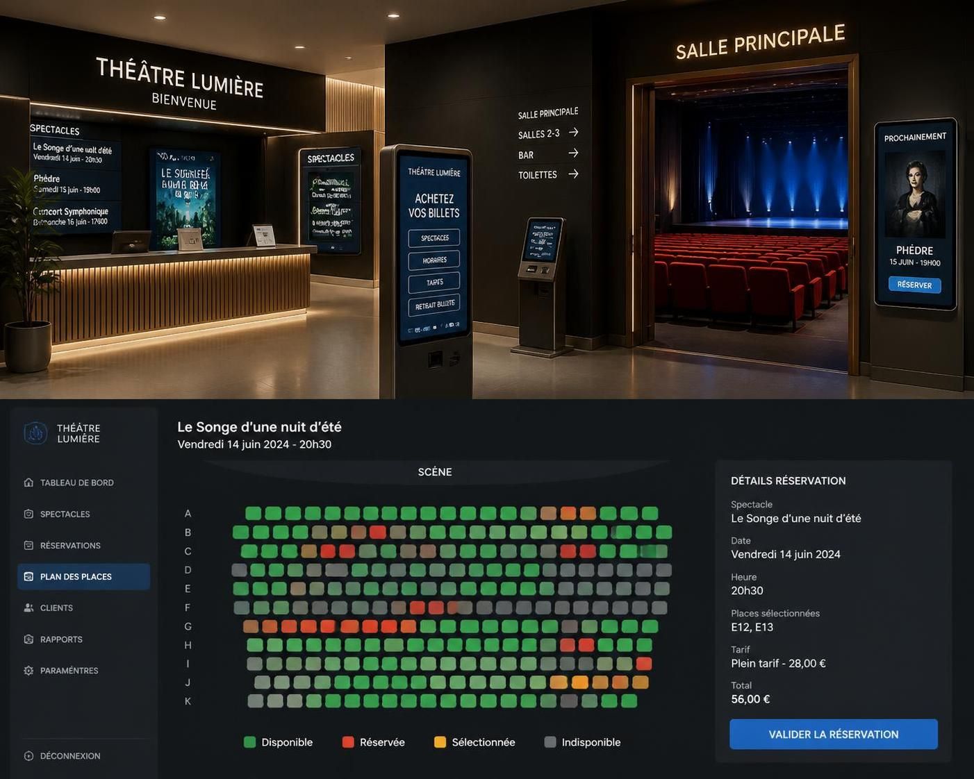 découvrez comment choisir le meilleur logiciel de billetterie pour votre théâtre afin d'optimiser la gestion des réservations, simplifier la vente des billets et améliorer l'expérience des spectateurs.
