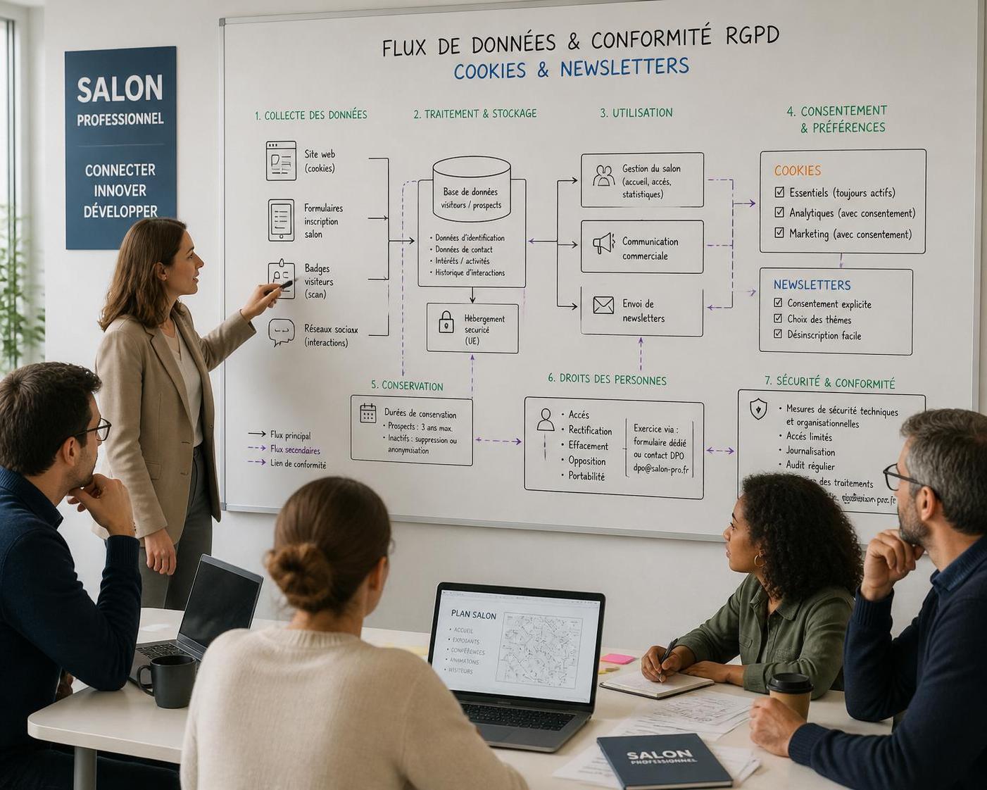 découvrez les obligations clés liées au rgpd et à l'utilisation des cookies en 2026 pour les sites web et newsletters événementielles afin d'assurer conformité et transparence.